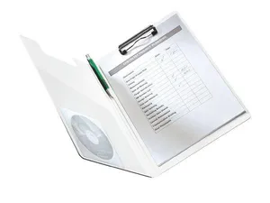 Podložka na psaní se zakrývací deskou Leitz WOW, Metalická růžová